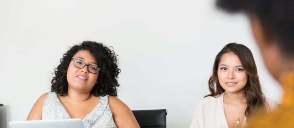 A hiring manager conducts an inclusive interview